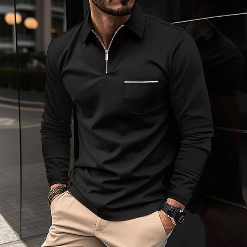 Marco – Modernes Reißverschluss-Poloshirt Herren