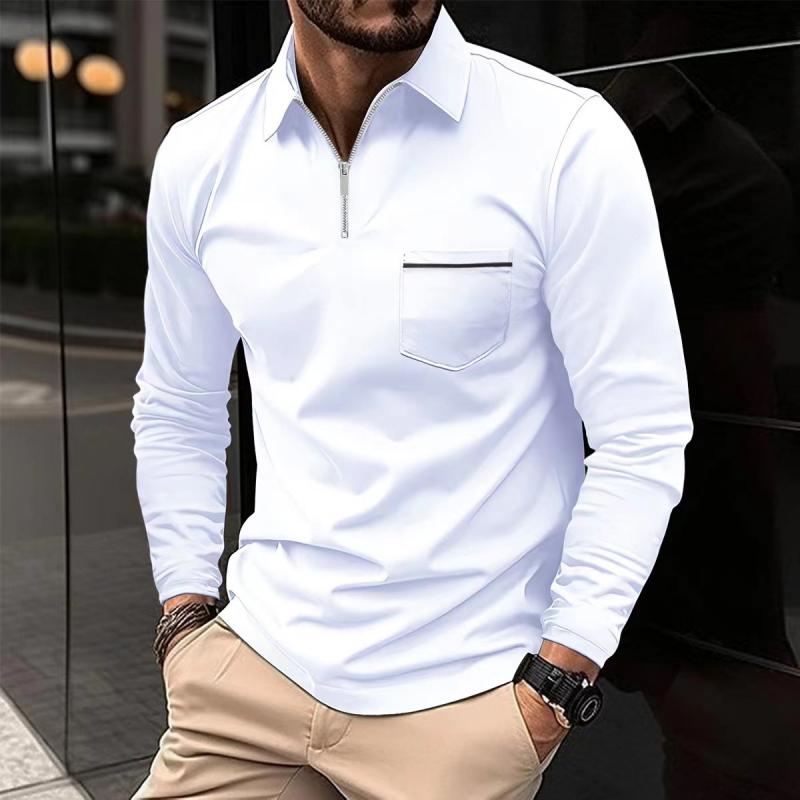 Marco – Modernes Reißverschluss-Poloshirt Herren