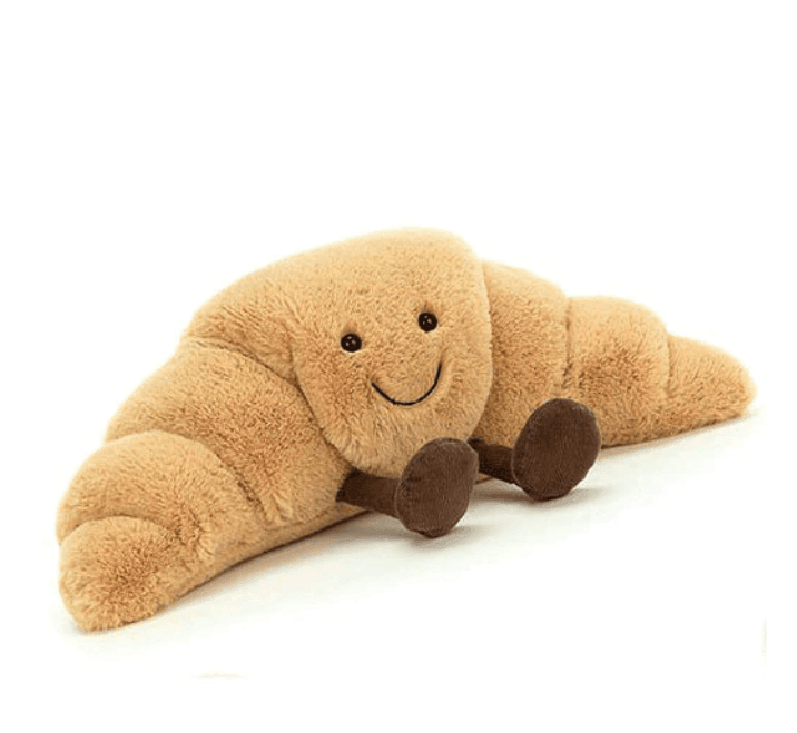 Pretzel Croissant Toast Bread Plush Toy
