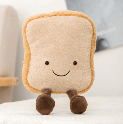 Pretzel Croissant Toast Bread Plush Toy