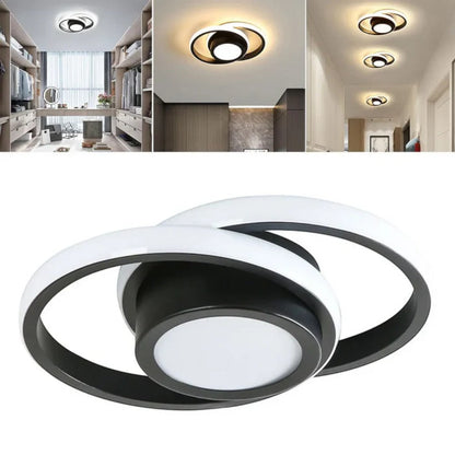 LED Ceiling Light with Double Ring