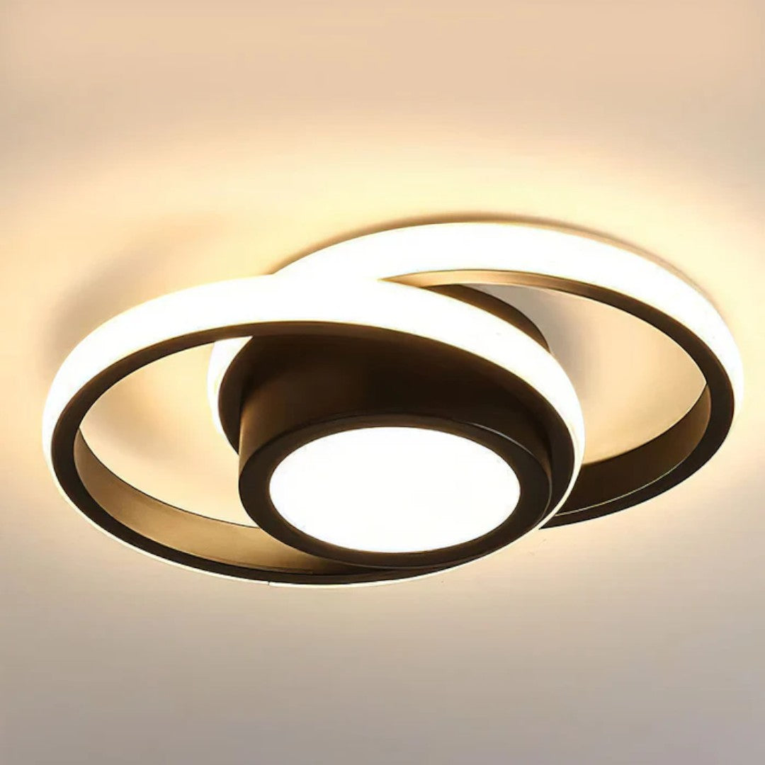LED Ceiling Light with Double Ring