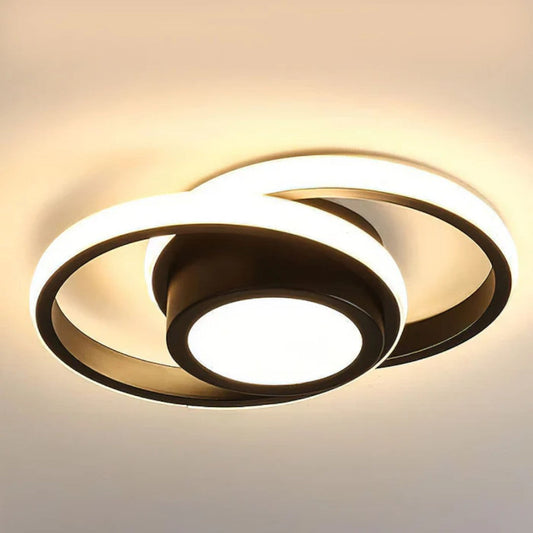 LED Ceiling Light with Double Ring