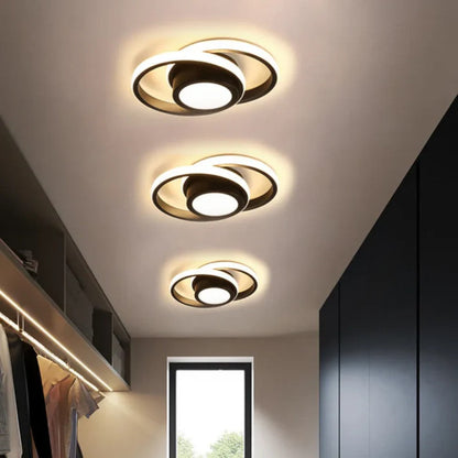 LED Ceiling Light with Double Ring