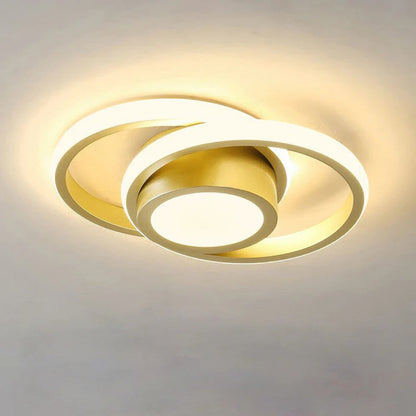 LED Ceiling Light with Double Ring