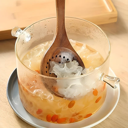 Wooden Utensil Set with Ergonomic Handles