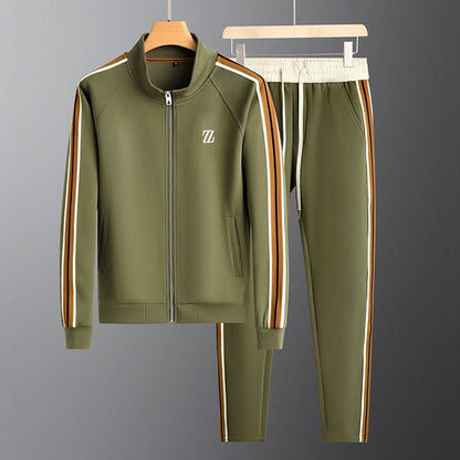 Luca - Men's tracksuit with zip-up jacket