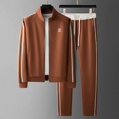 Luca - Men's tracksuit with zip-up jacket